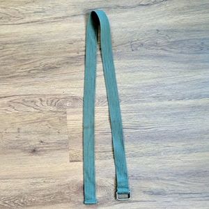 Size 36-42W Men's Fabric Loop Belt in Olive Green